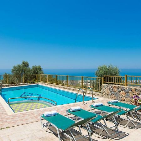 Maroulas Villas Ioanna & Stavros, Private Pools, Bbq & Seaview, By Thinkvilla Dış mekan fotoğraf