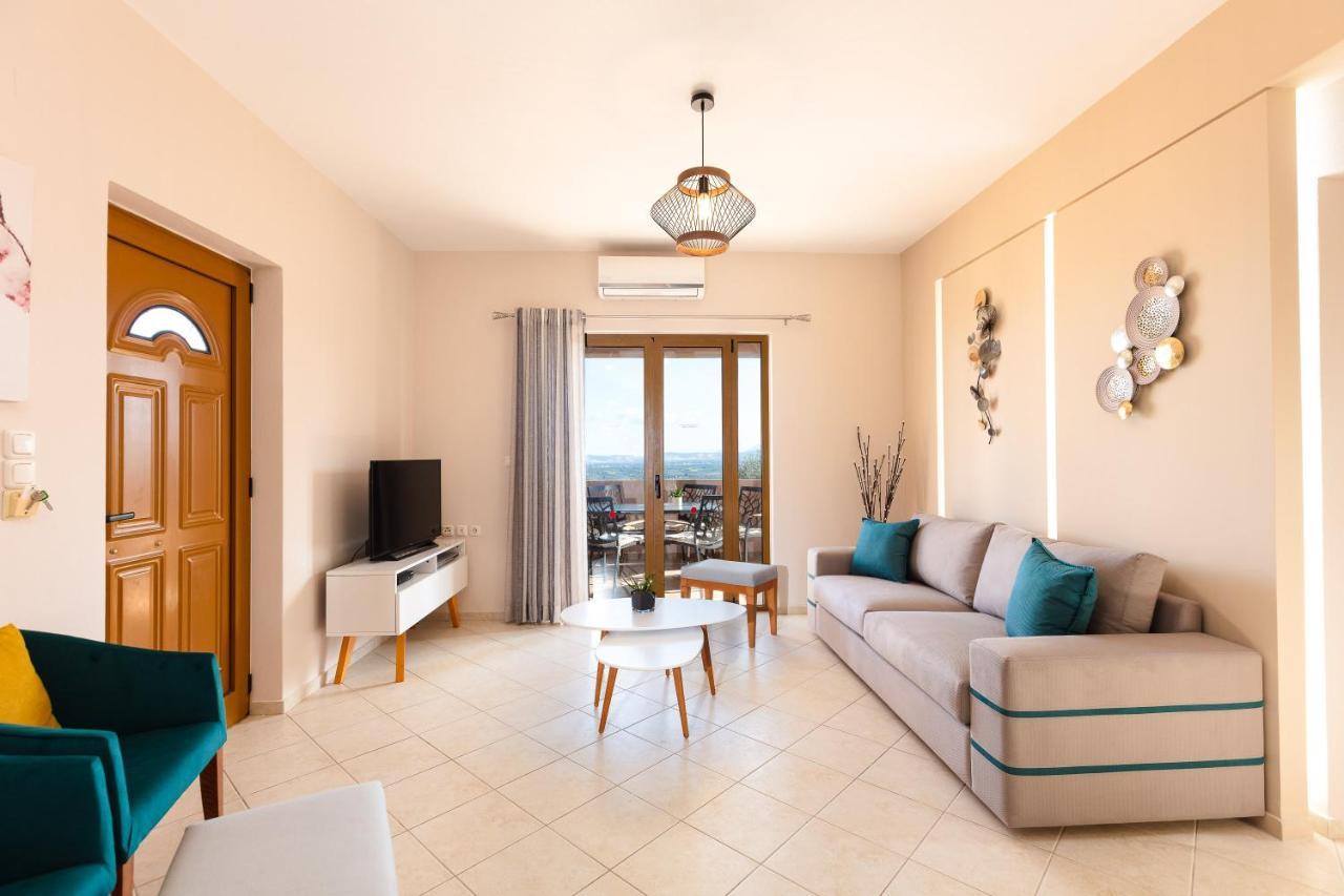 Maroulas Villas Ioanna & Stavros, Private Pools, Bbq & Seaview, By Thinkvilla Dış mekan fotoğraf