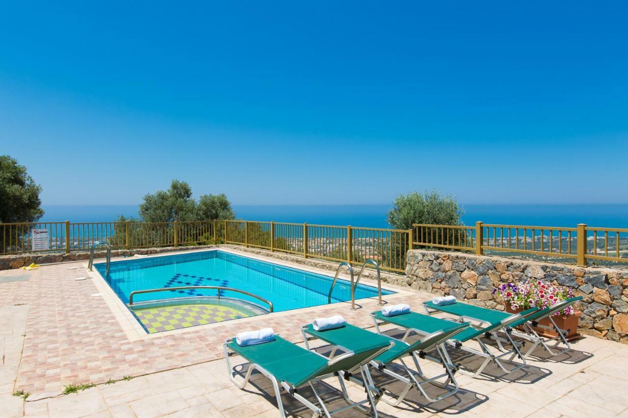 Maroulas Villas Ioanna & Stavros, Private Pools, Bbq & Seaview, By Thinkvilla Dış mekan fotoğraf