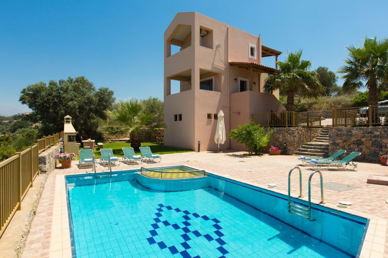 Maroulas Villas Ioanna & Stavros, Private Pools, Bbq & Seaview, By Thinkvilla Dış mekan fotoğraf