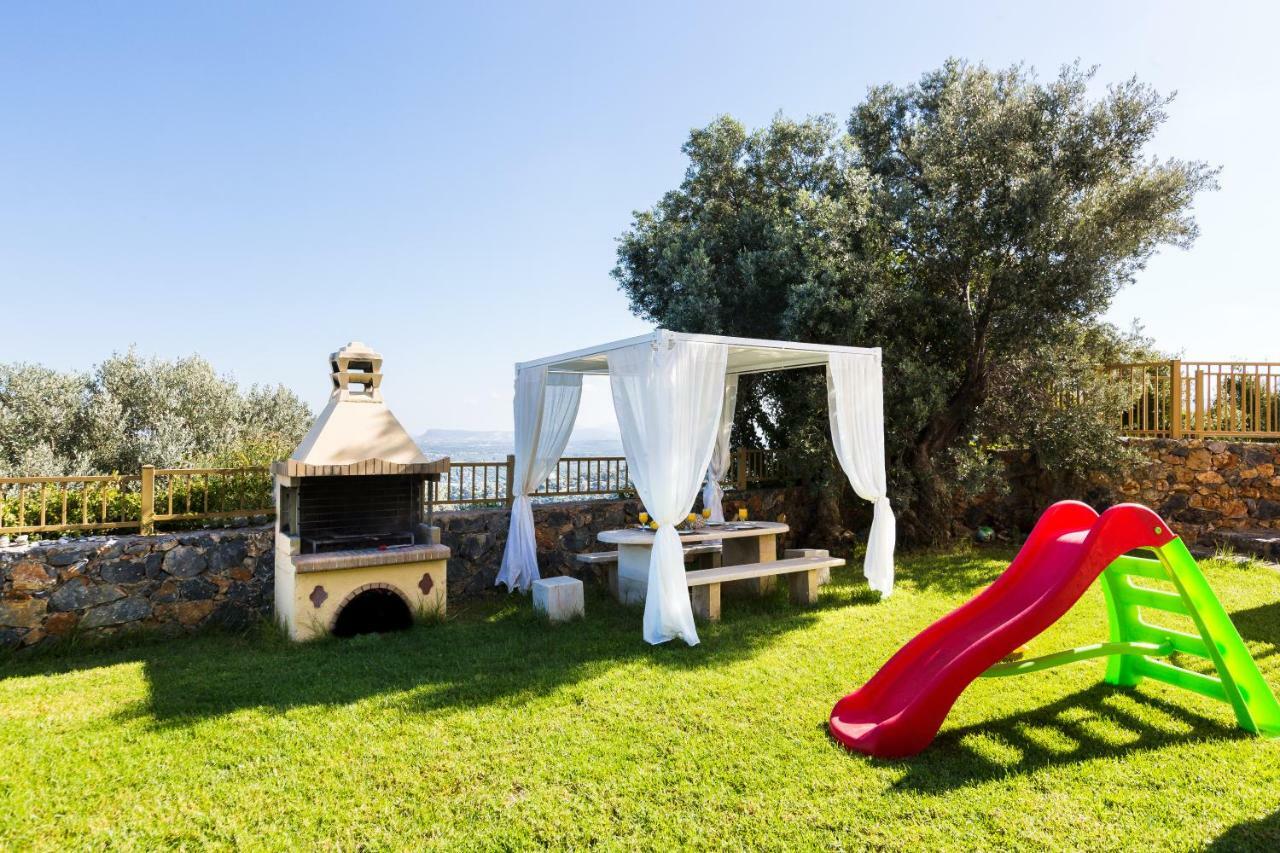 Maroulas Villas Ioanna & Stavros, Private Pools, Bbq & Seaview, By Thinkvilla Dış mekan fotoğraf