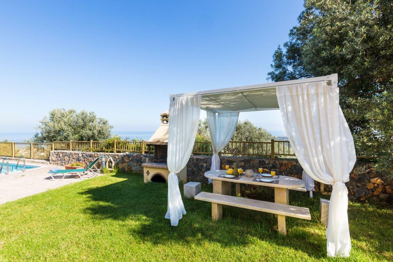 Maroulas Villas Ioanna & Stavros, Private Pools, Bbq & Seaview, By Thinkvilla Dış mekan fotoğraf
