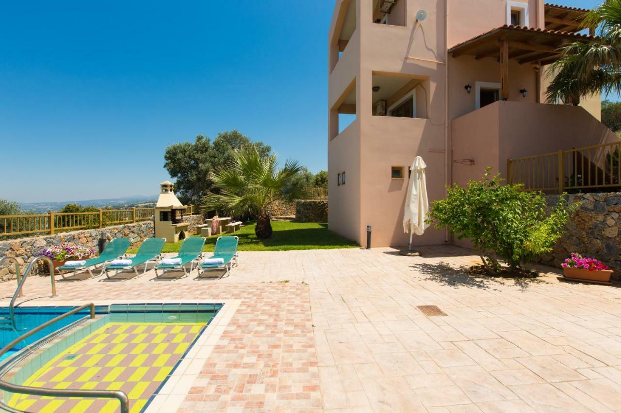 Maroulas Villas Ioanna & Stavros, Private Pools, Bbq & Seaview, By Thinkvilla Dış mekan fotoğraf