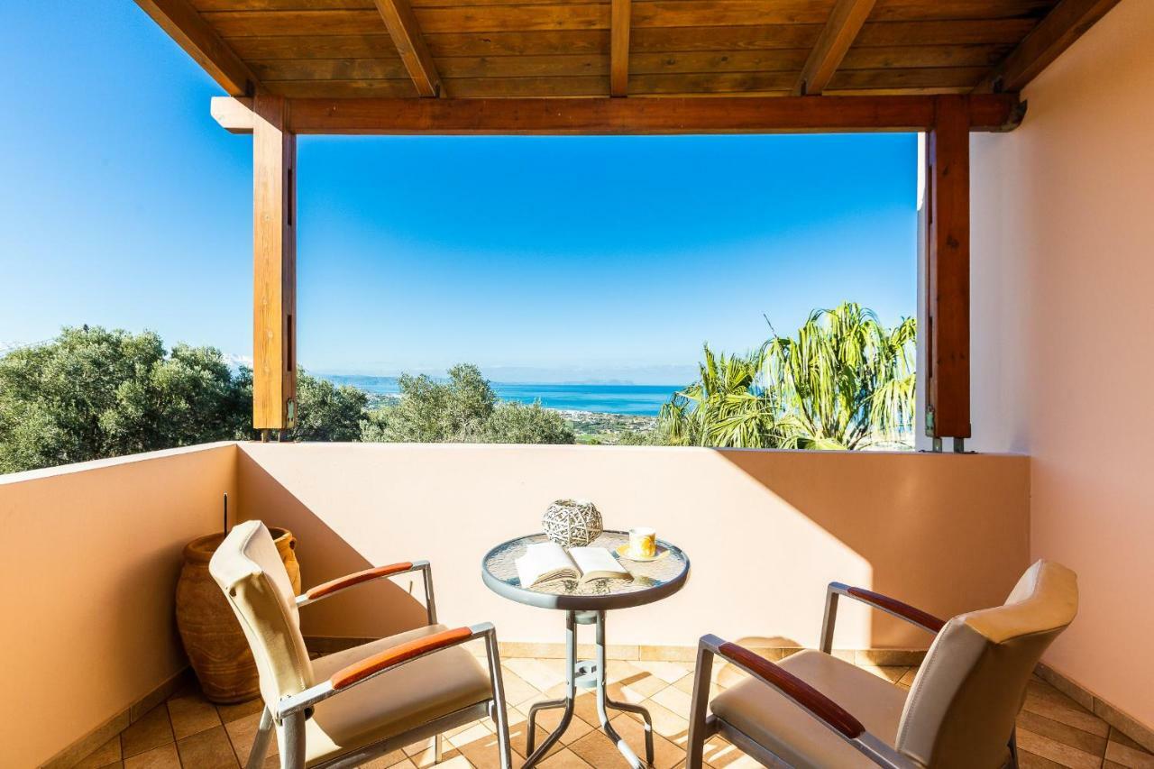 Maroulas Villas Ioanna & Stavros, Private Pools, Bbq & Seaview, By Thinkvilla Dış mekan fotoğraf