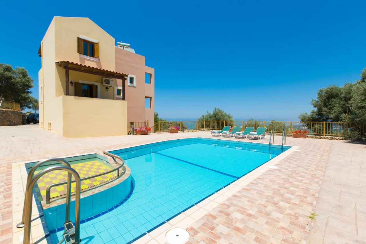 Maroulas Villas Ioanna & Stavros, Private Pools, Bbq & Seaview, By Thinkvilla Dış mekan fotoğraf